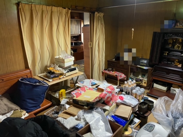 遺品整理 施工前